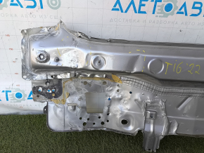 Задняя панель VW Tiguan 18-24 2 части, высверлена, серебро, примята
