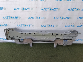 Задняя панель VW Tiguan 18-24 2 части, высверлена, серебро, примята