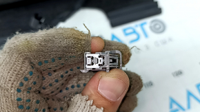 Tapițerie pernă scaun pasager Ford Escape MK4 2020, piele neagră perforată, încălzită, curățabilă