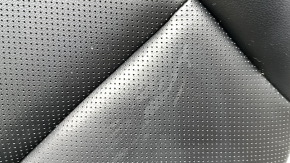 Tapițerie pernă scaun pasager Ford Escape MK4 2020, piele neagră perforată, încălzită, curățabilă