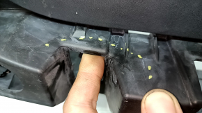 Structura marginii barei spate Porsche Macan 15-21, zgârieturi, suport rupt, zgârieturi