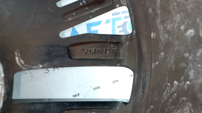 Jantă R18 x 7J ET43 VW Tiguan 18-24, culoare bordură ușoară