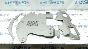 Защита днища центральная 4 части комплект Toyota Prius V 12-17 MILLERCAT