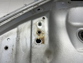 Капот голый Audi A4 B9 17-25 сталь, серебро LZ7G, коррозия, крашенный, тычка