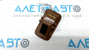 Накладка Isofix заднего ряда Audi A6 C8 19-24 светло-коричневая