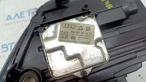 Ansamblu far față stânga pentru Audi A4 B9 17-19 Full LED, zgârieturi, ciobiri, necesită lustruire