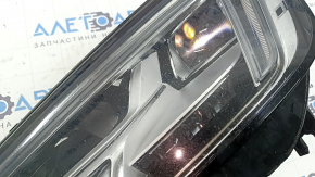 Ansamblu far față stânga pentru Audi A4 B9 17-19 Full LED, zgârieturi, ciobiri, necesită lustruire