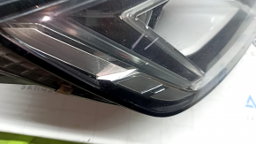 Фара передняя правая в сборе Audi A4 B9 17-19 Full LED, царапины, сколы, под полировку