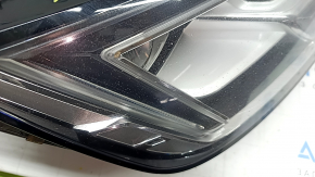 Фара передняя правая в сборе Audi A4 B9 17-19 Full LED, царапины, сколы, под полировку