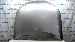 Капот голый Audi A4 B9 17-25 сталь, серебро LZ7G, коррозия, крашенный, тычка