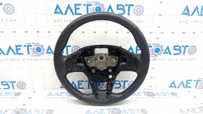 Руль голый Ford Escape MK4 20-22 кожа, без кнопок, без накладки, под чистку