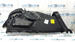 Ornamente arc dreapta pentru Audi A6 C8 19-24 negru, fără brichetă