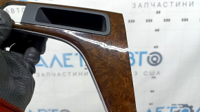 Set ornamente interioare pentru Audi A4 B9 17-19, lemn maro, quattro, zgârieturi