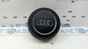 Airbag volan negru pentru Audi A4 B9 17-25, partea șoferului
