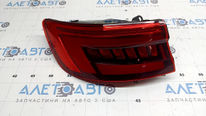 Фонарь внешний крыло левый Audi A4 B9 17-25 седан LED, царапины