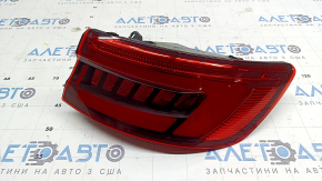 Фонарь внешний крыло правый Audi A4 B9 17-17 седан LED, царапины, в клее