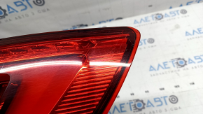 Фонарь внешний крыло правый Audi A4 B9 17-17 седан LED, царапины, в клее