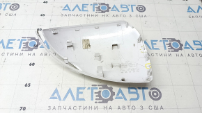 Capac oglindă retrovizoare stânga pentru Hyundai Sonata 20-23, alb, crăpat, elemente de fixare rupte