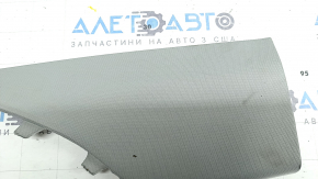 Накладка задней стойки левая Audi A4 B9 17-17 серая, под химчистку