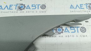 Накладка задней стойки правая Audi A4 B9 17-17 серая, под химчистку