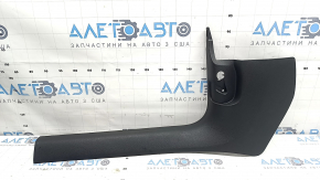 Ornamente prag interior Audi A4 B9 17-25 negru, stânga față, zgârieturi