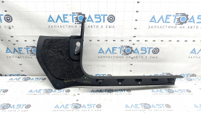 Ornamente prag interior Audi A4 B9 17-25 negru, stânga față, zgârieturi