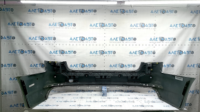 Bara spate nefinisată pentru Audi A4 B9 18-19 S-Line cu 4 senzori de parcare, argintie LZ7G, fără mufă, zgârieturi, presată, scară