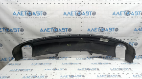 Губа заднего бампера Audi A4 B9 17-18 s-line матовая, примята