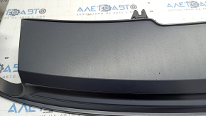 Губа заднего бампера Audi A4 B9 17-18 s-line матовая, примята
