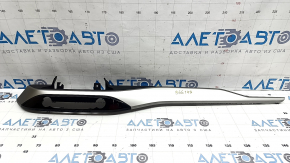 Ornamente panou față dreapta pentru Ford Escape MK4 20-26, negru lucios, ornament gri deschis, elemente de fixare rupte