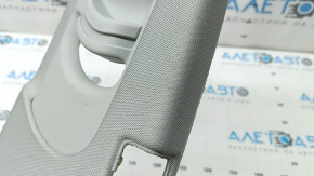 Ornament montant central dreapta sus pentru Audi A6 C8 19-23, gri, pentru deflector, pentru curățare