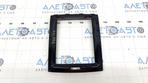 Ornamente panou frontal Volvo XC60 18-26, negru lucios, zgârieturi