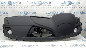 Торпедо передняя панель с AIRBAG Audi A4 B9 17-25 черная, без проекции, Bang and Olufsen, с дефлектором