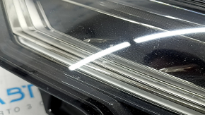Фара передняя левая в сборе Audi A6 C8 19-25 LED, Matrix и Multi beam с уплотнителем, желтит LED, под полировку