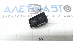 Кнопка закрытия крышки багажника Audi A6 C8 19-25 черная с блокировкой