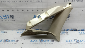 Ornamente lunetă dreapta pentru Audi A6 C7 12-18, bej, curățabil chimic, zgârieturi