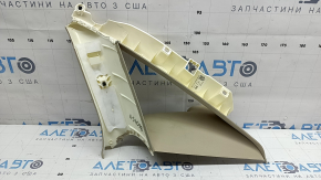 Ornamente lunetă dreapta pentru Audi A6 C7 12-18, bej, curățabil chimic, zgârieturi