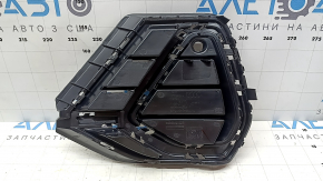 Решетка переднего бампера правая Audi Q3 83A 19-23 под парктроник, S-Line, структура