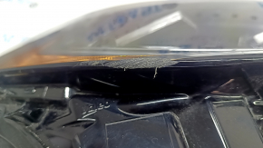 Фара передняя правая VW Jetta 25-26 в сборе LED, без range control, затерта, сколы