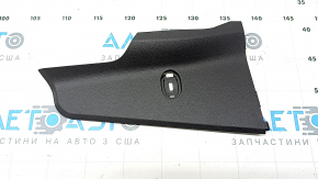 Ornamente console centrale față stânga pentru Audi A6 C8 19-21 negru
