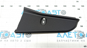 Ornamente console centrale față dreapta pentru Audi A6 C8 19-21 negru