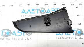 Ornamente console centrale față dreapta pentru Audi A6 C8 19-21 negru