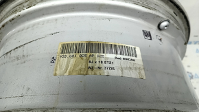 Диск колесный R18 x 8J ET21 Porsche Macan 15-21 серебро, легкая бордюрка