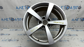 Диск колесный R18 x 8J ET21 Porsche Macan 15-21 серебро, легкая бордюрка