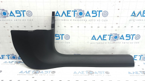 Ornamente prag interior față dreapta, negru, Audi A6 C8 19-25