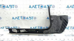 Ornamente prag interior față dreapta, negru, Audi A6 C8 19-25