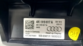 Проекция на лобовое Audi A6 C8 19-25 царапины