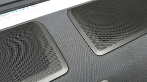 Raft spate negru pentru Audi A6 C8 19-25, cu ornamente, decolorat