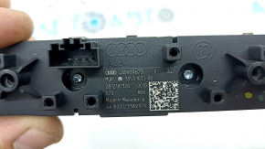 Блок кнопок центральной консоли Audi A6 C8 19-24 хром под парктроники и камеры 360, тычки