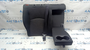 Spătarul scaunelor din spate, al doilea rând, dreapta, Toyota Prius 50 19-22, material textil negru, cu centură, cu cotieră